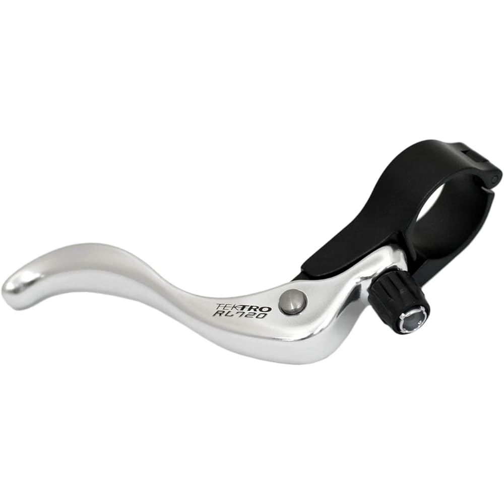 Tektro RL720 Canti Brake Cyclocross Brake Lever 24mm OD Sliver/Black, ST2579