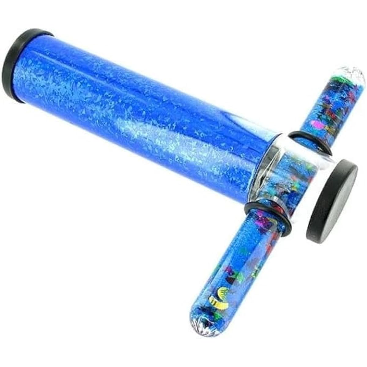 Glitter Wand Kaleidoscope 6" Continuous Motion Kaleidoscope Liquid Motion Kaleidoscope Liquid Glitter Filled Wand Kaleidoscope