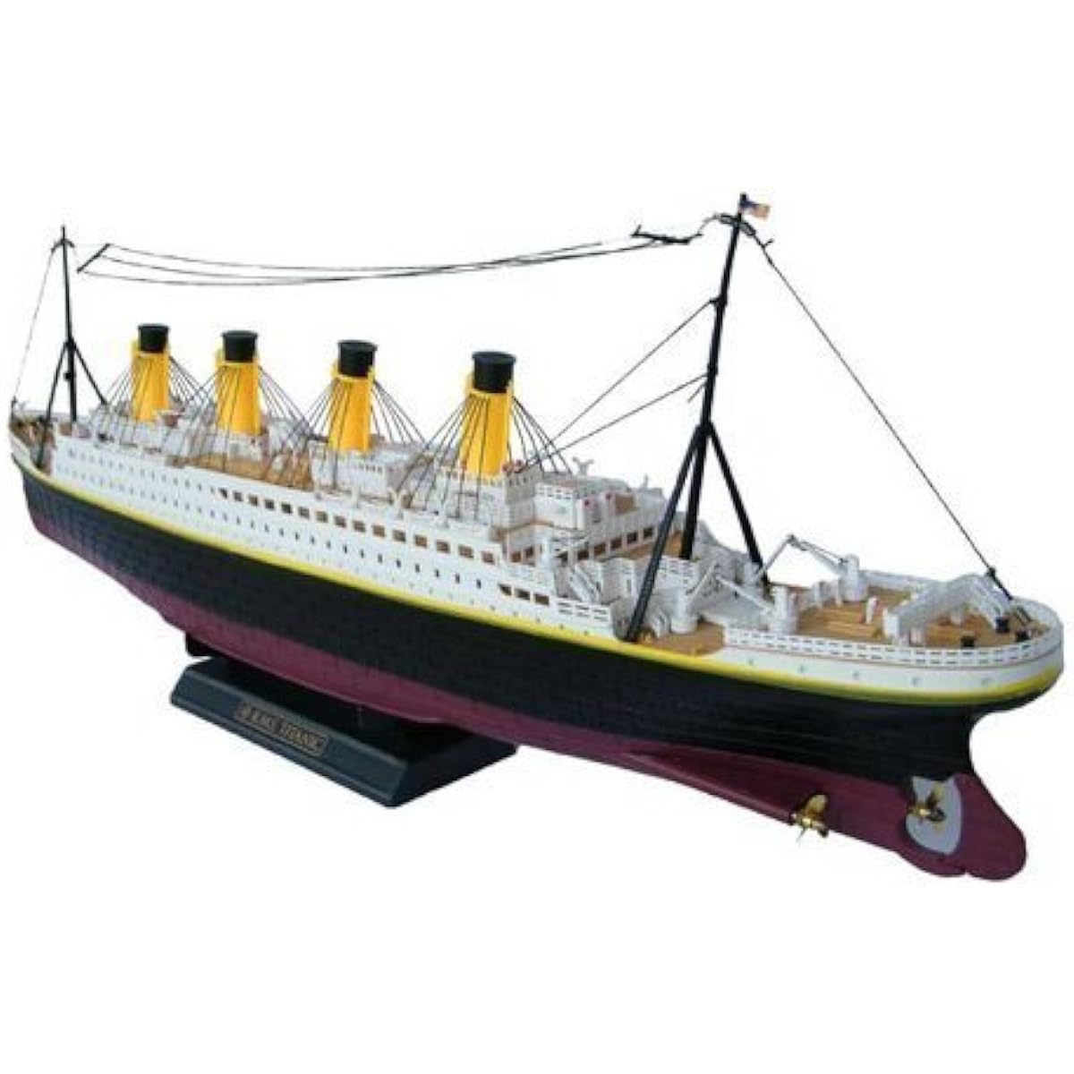 NQD 1/325 32in Huge Boat Radio Control TITANIC Speed Boat Triple-Motors by NQD [Parallel input product]