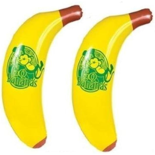1 Dozen 12 Giant 48 Inch Inflatable Bananas Party Toys DJ Favors Decorations