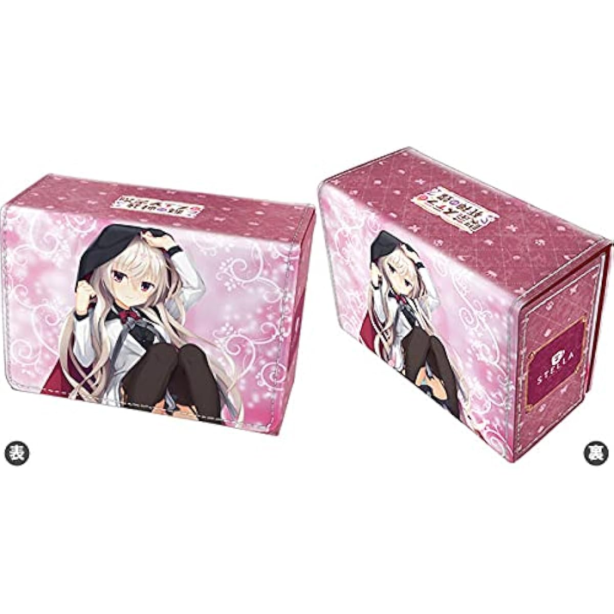 Synthetic Leather Deck Case W Cafe Stella and the Butterfly of the Grim Reaper "Meigetsu Kanna"