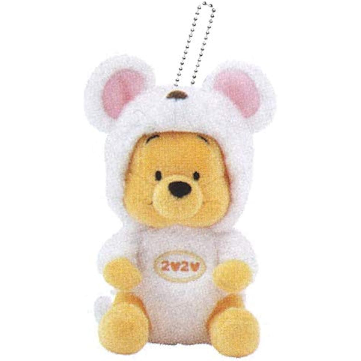 Winnie the Pooh Zodiac Plush Badge 2020 New Year Goods New Year Year of the Rat Disney Goods Souvenir [Tokyo Disney Resort Exclusive]