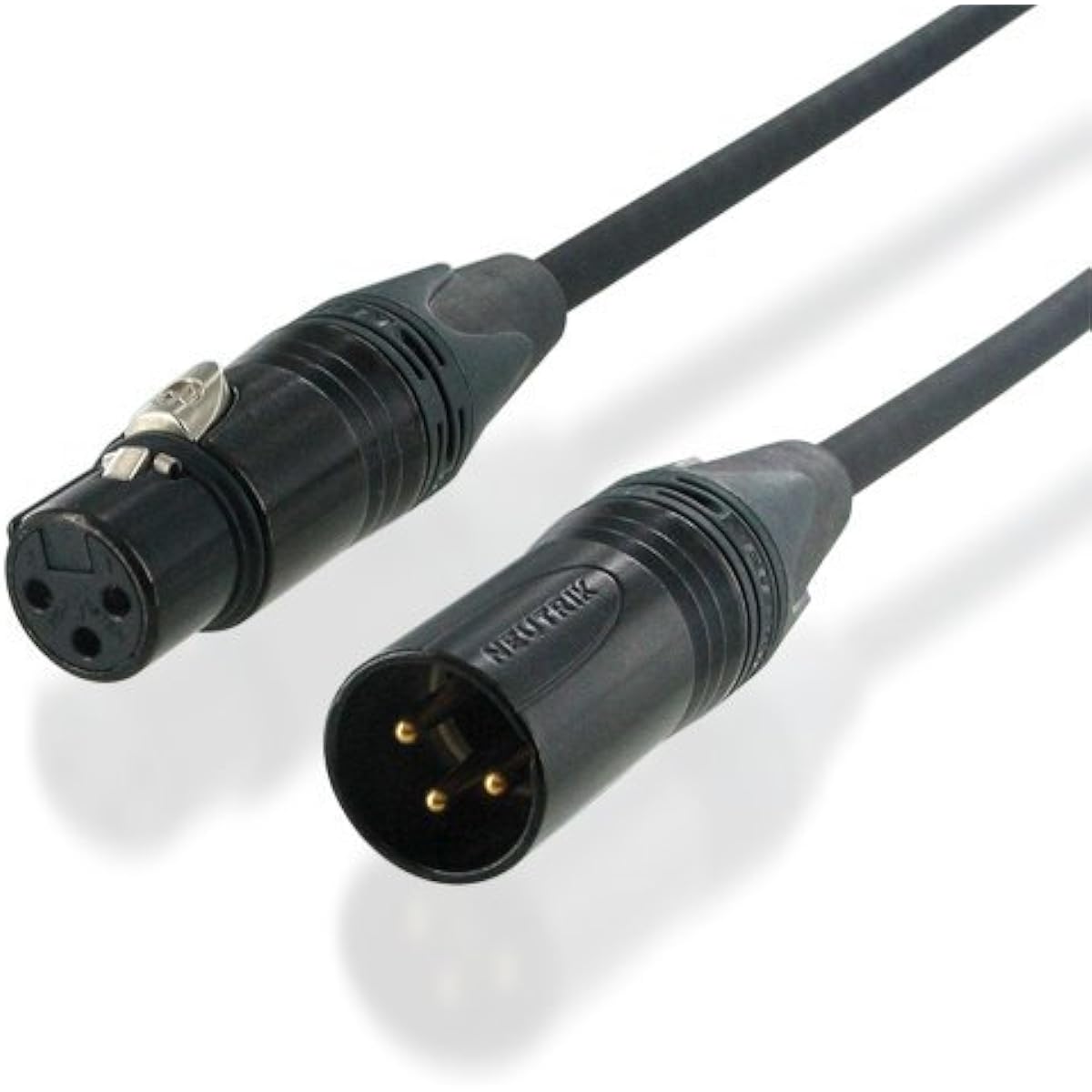 BELDEN 1192A XLR Microphone Cable NEUTRIK Gold (20m, Gray)