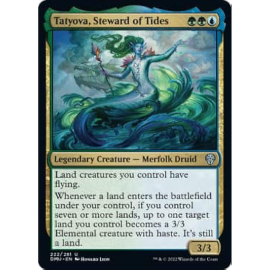 Magic: The Gathering - Tayoba, Steward of the Tides (362) - Texture - Foil - Dominaria United