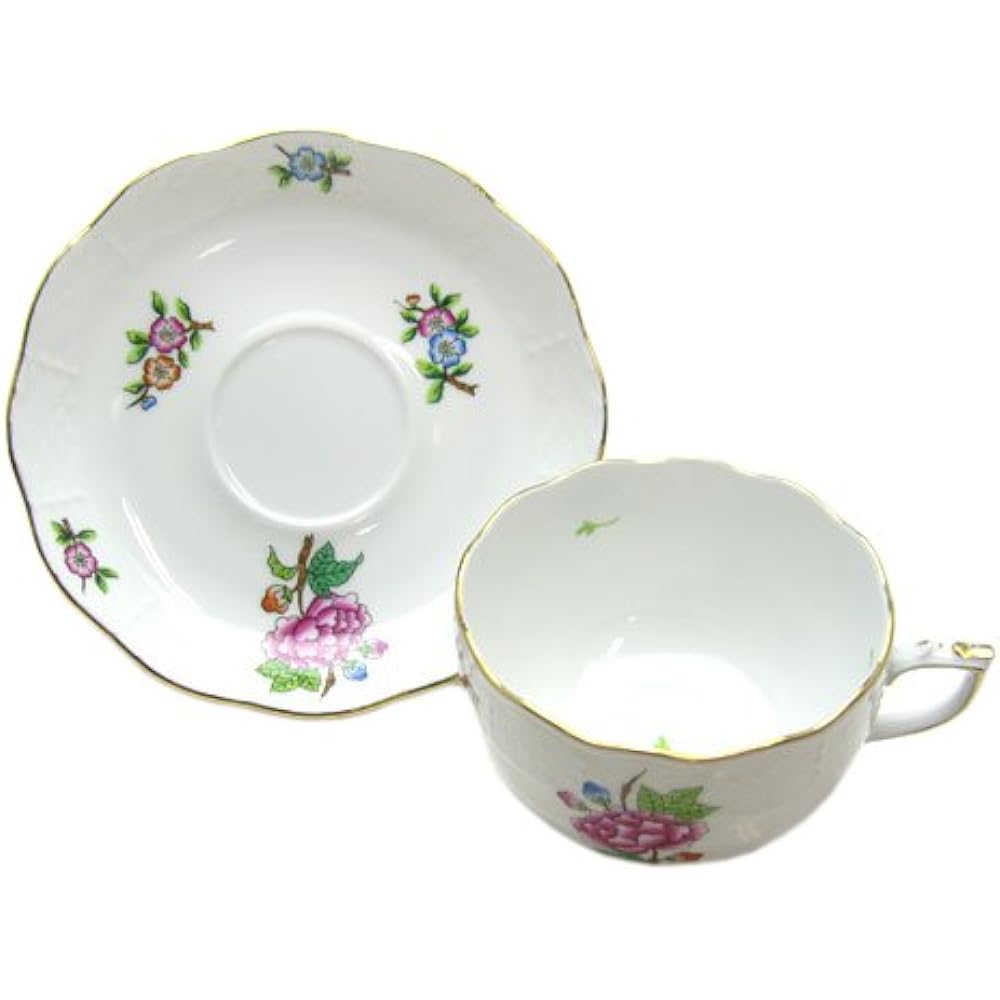 HEREND ETON Tea Cup & Saucer [Parallel Import] 724