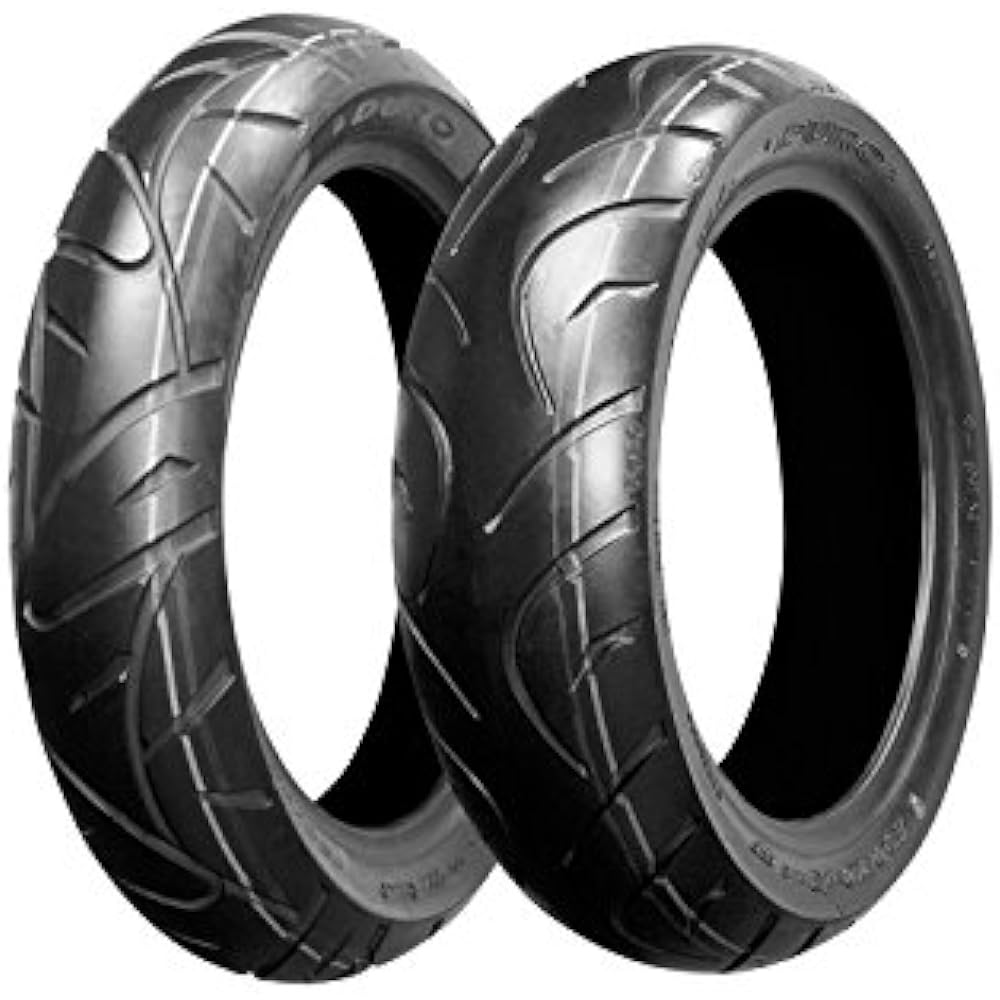 DURO Motorcycle Tire for Scooter Front and Rear Set 120/70-13&130/70-13 792050