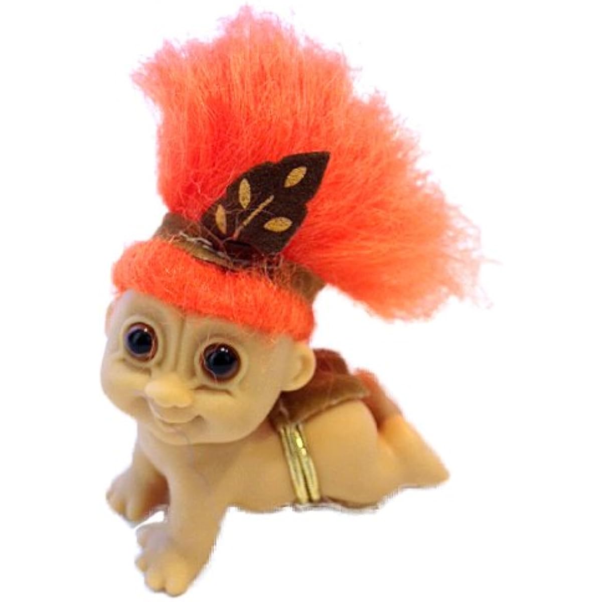 My Lucky Mini 2.5 " Crawling Baby Indian Troll人形