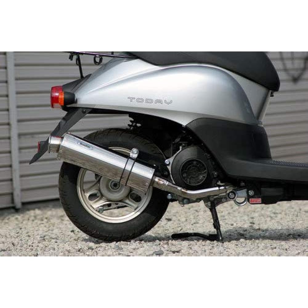 Realize 4-stroke muffler 22Racing SUS (stainless steel) [HONDA TODAY(AF67)]320-009-00