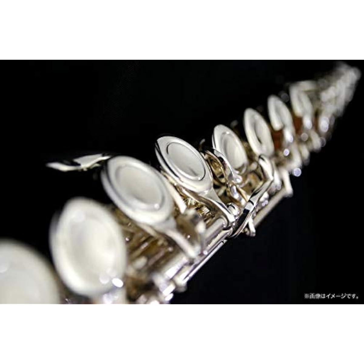 Soleil Flute SFL-2/SV Silver Covered Key