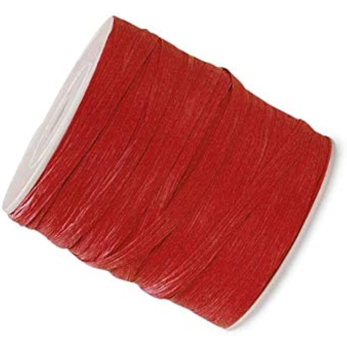 Red Paper Raffia Ribbon - 1/4 Inch x 100 Yards - DIY Home Projection - Gift Packaging - Party Decoration - Natural Farm