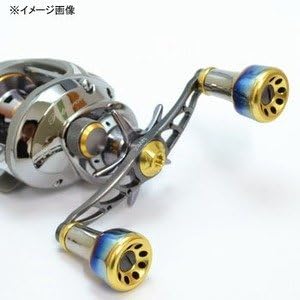 LIVRE reel FullComp crank (for left-handed) for Shimano 100 (Gunmetal P + Red G)