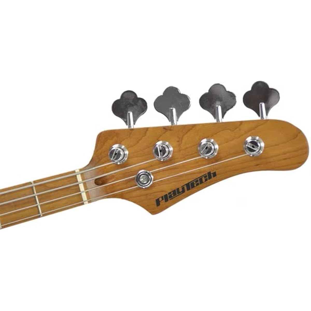 PLAYTECH Electric Bass Jazz Bass Type Yellow [Carbonized Maple Neck]
