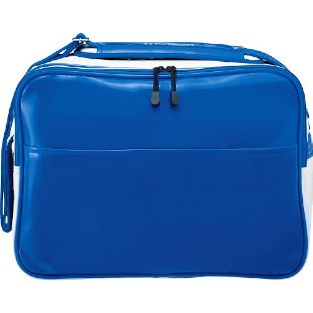 molten enamel bag KM0074-BW blue x white L