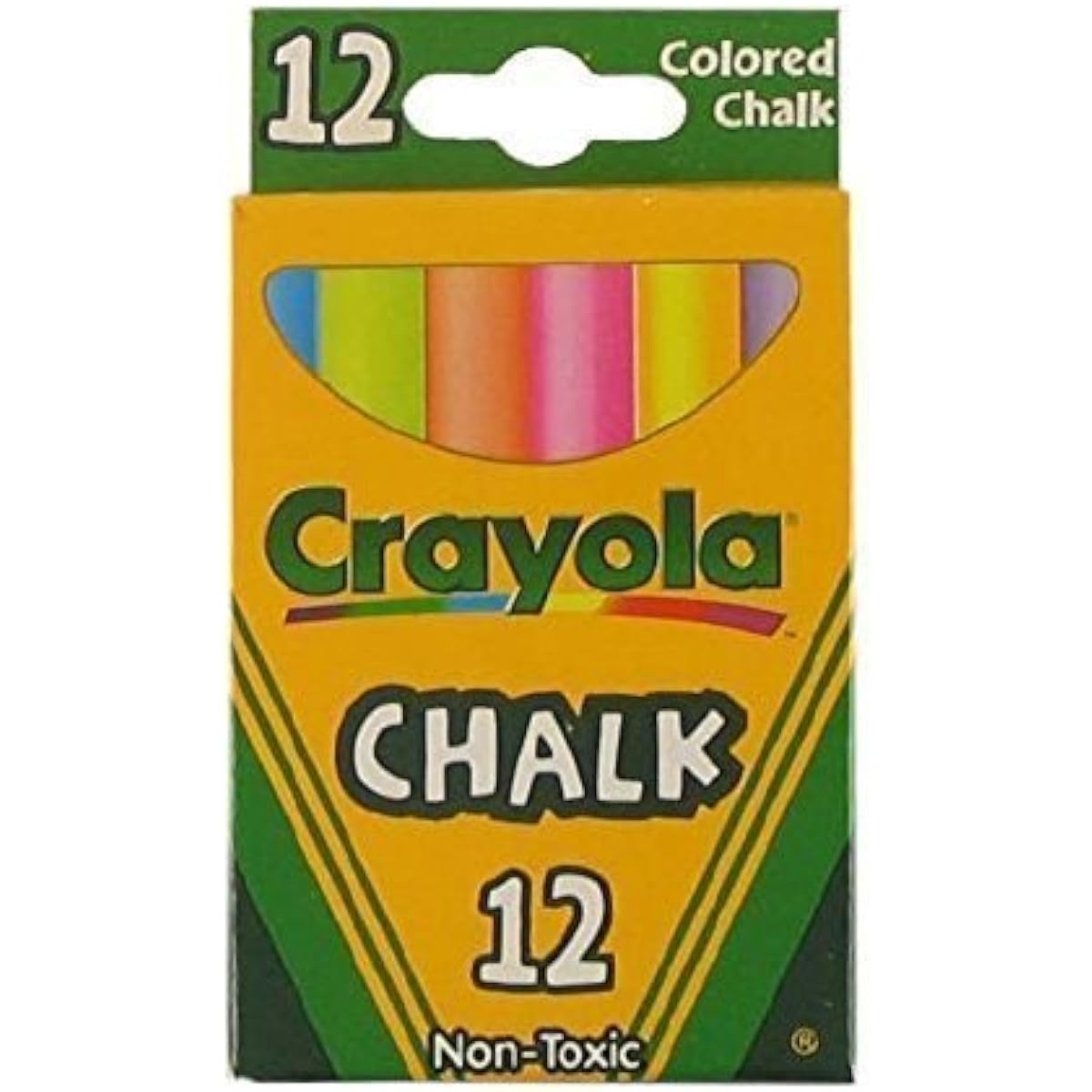 [Crayola] Crayola NonToxic White Chalkand Colored Chalk Bundle [Parallel Import]