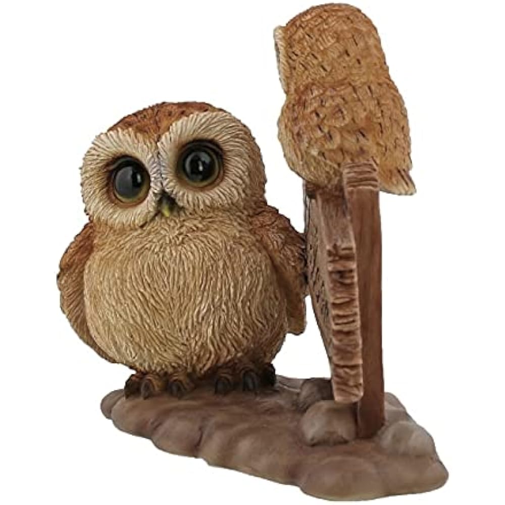 Parent and child owl 16cm x 9cm x height 16cm Weight: 490g Welcome Owl Owl