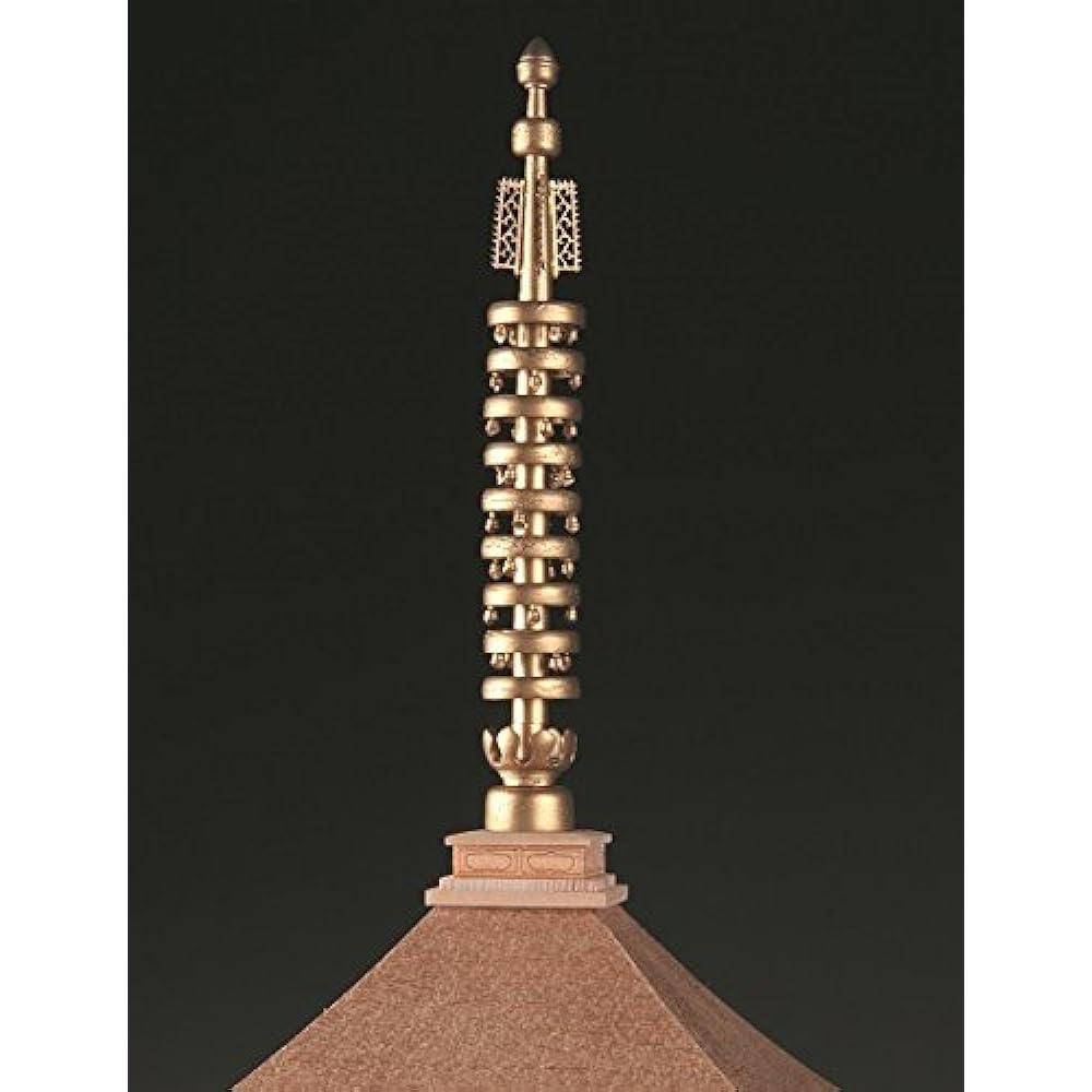 Woody Joe 1/75 Rurikoji Temple Five-storied Pagoda Wooden Model Assembly Kit
