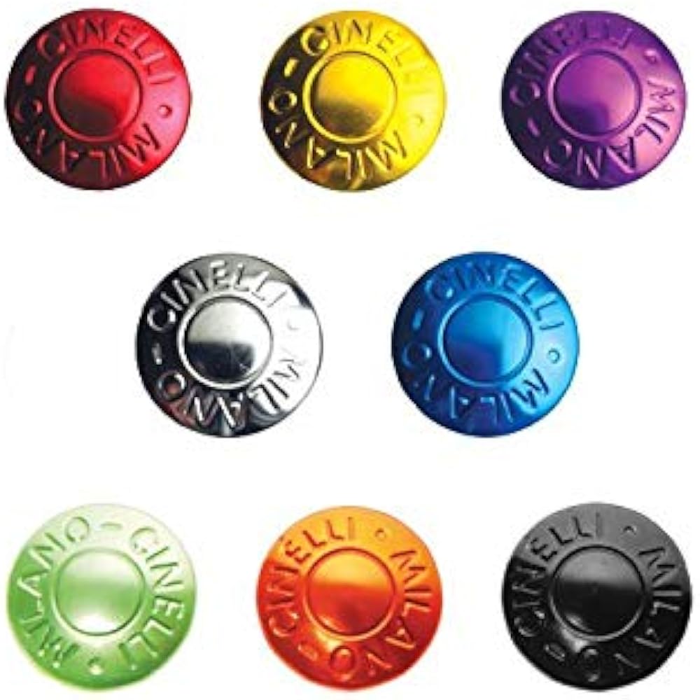 cinelli Bicycle Road Bike Metal Bar End Cap (1 pair)