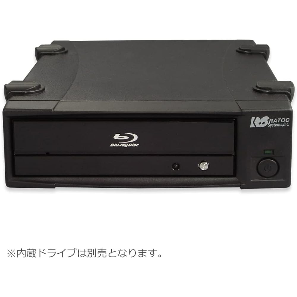 Ratock System USB3.0/eSATA 5 inch drive case RS-EC5-EU3ZA Black