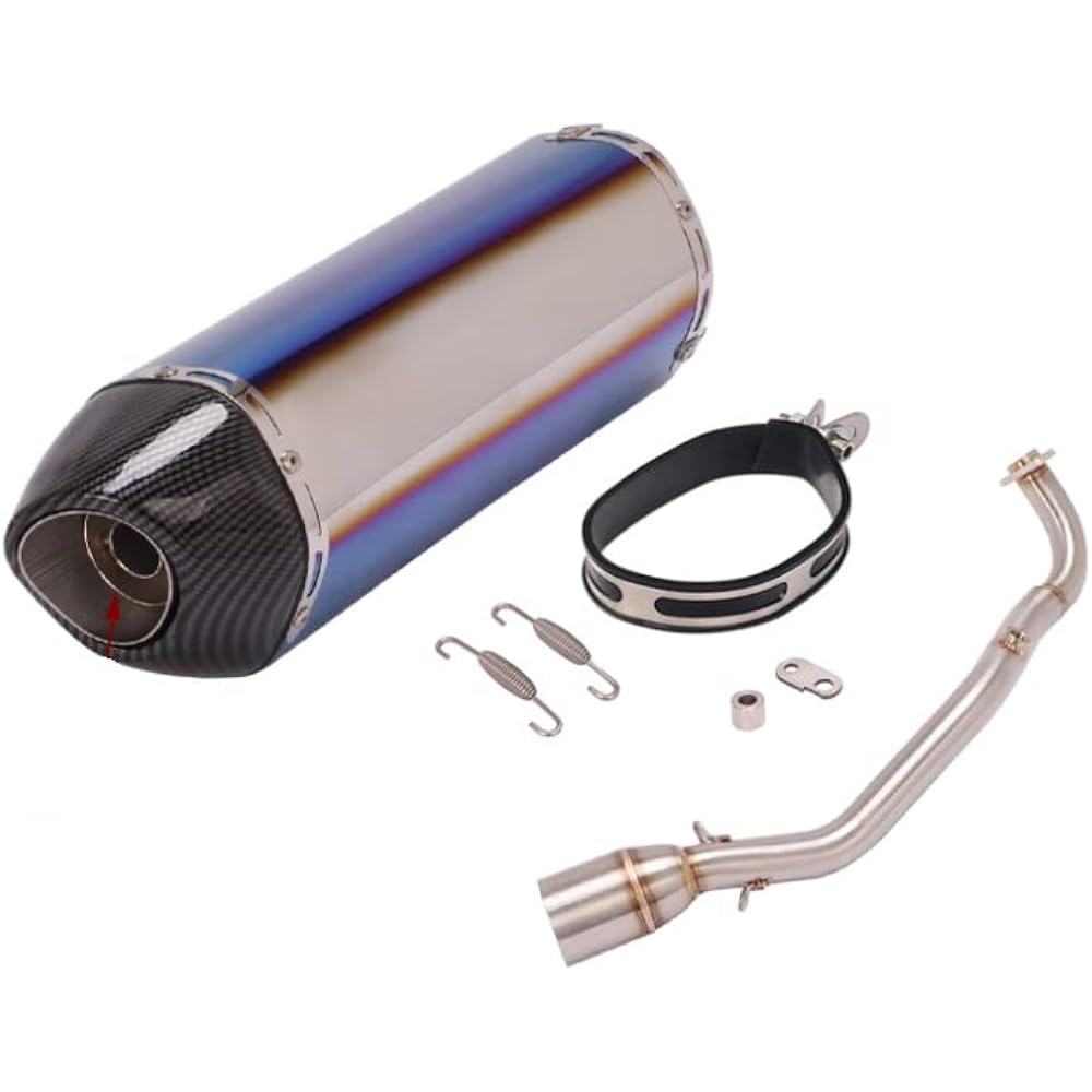 Slip-on muffler Bike silencer Intermediate pipe Exhaust pipe Cygnus X CYGNUS X 6th generation 6 type BW'S water cooling 2020-2022