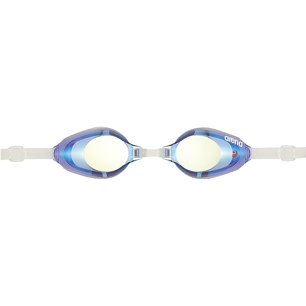 arena Swimming Glasses [Clearly] Fitness Goggles (Mirror Lens, Premium Anti-Fog Anti-fog) AGL-550MPA