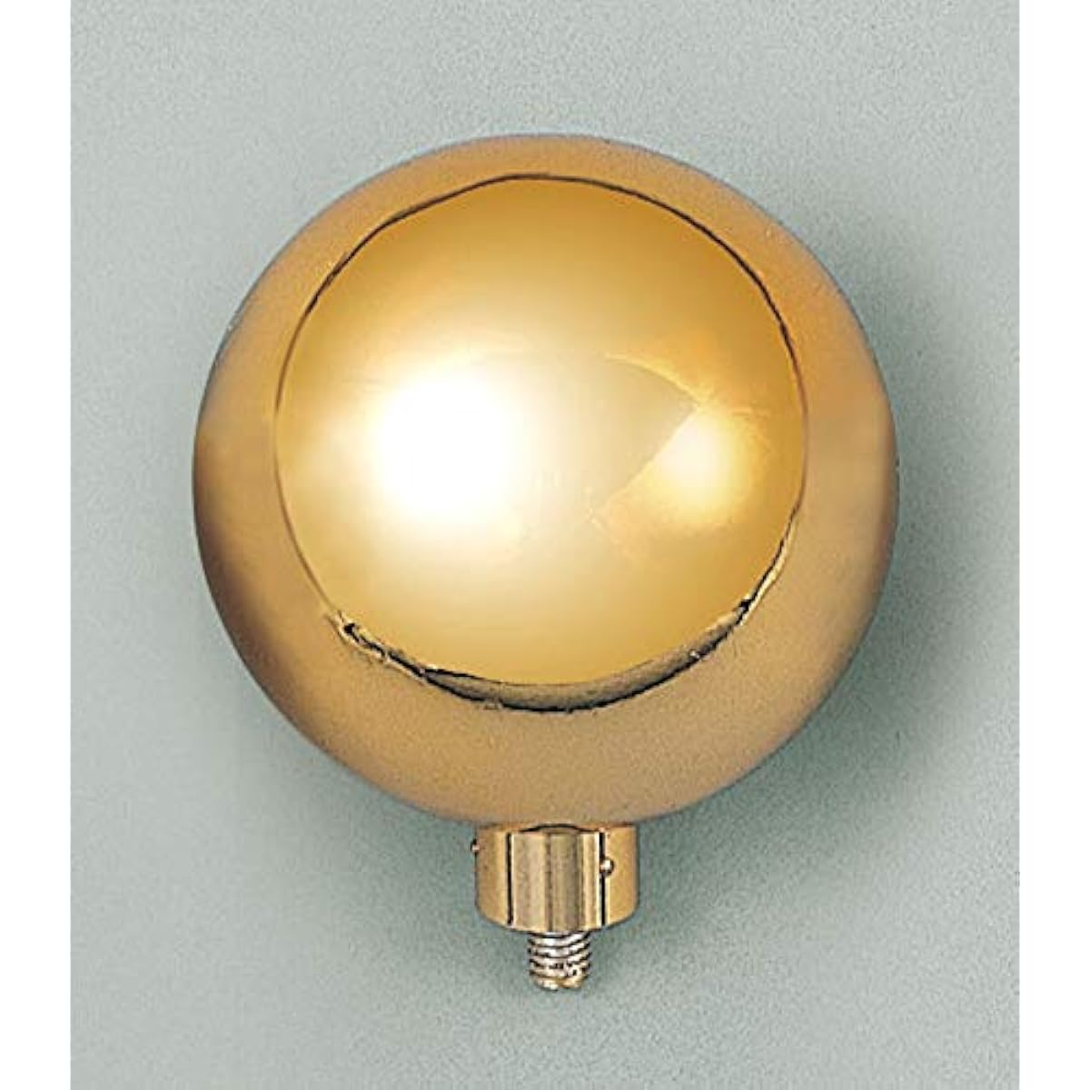 Flag ball with screw (gold ball) [diameter 12cm]
