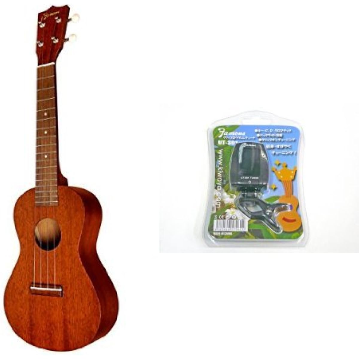 [Tuner set] Famous ukulele FC-1G Concert