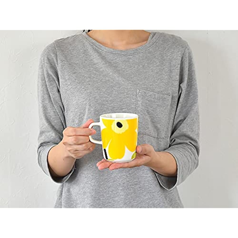 Marimekko UNIKKO mug (red, yellow set)