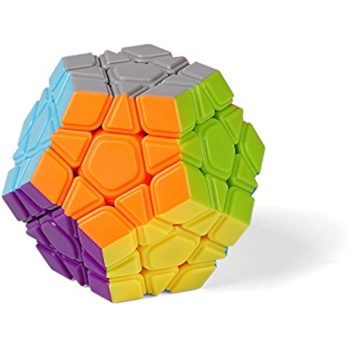 CuberSpeed Speed Cube Bundle MoFang JiaoShi Meilong Megaminx & Skew 3X3 & Square 1 & Pyramid Stickerless Bright Magic Cube Cube Cube for Classroom Stickerless Speed Cube Set with Gift Package