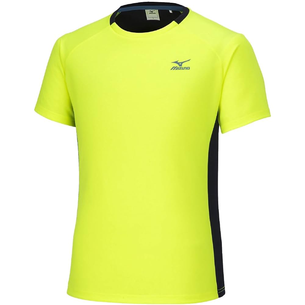 [Mizuno] Training Wear, Short Sleeve T-Shirt, Sweat Absorbent, Quick Drying, UPF15, Dynamotion Fit Sports, K2JAA111 Men's