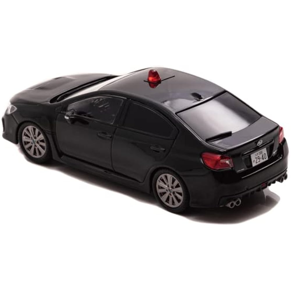 RAI'S 1/43 Subaru WRX S4 2.0GT Eye Sight (VAG) 2018 Aomori Prefectural Police Traffic Department Traffic Riot Police Vehicle (Masked Black) Completed Product H7431809