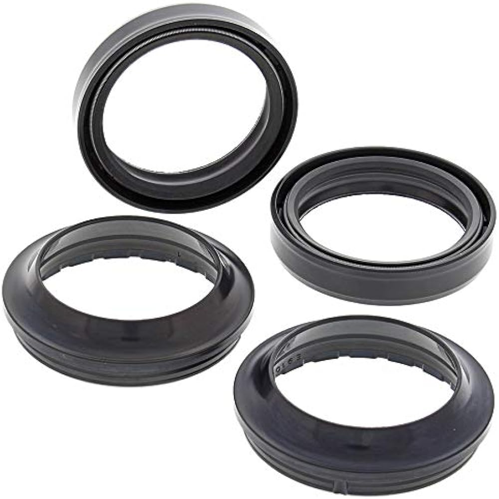 All Balls Racing 56-133 Fork & Dust Seal Kit Compatible/Replacement for Aprilia, Buell, Caviga, Honda, Kawasaki, Suzuki