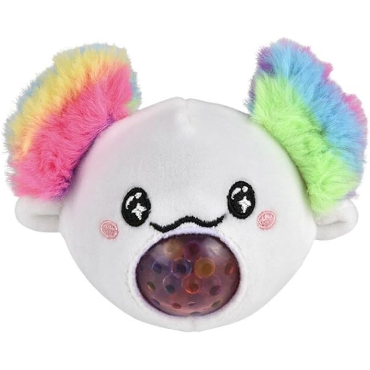 Sensory Fidget Stress Relief Axolotl Toy (Stuffed Bead Ball)