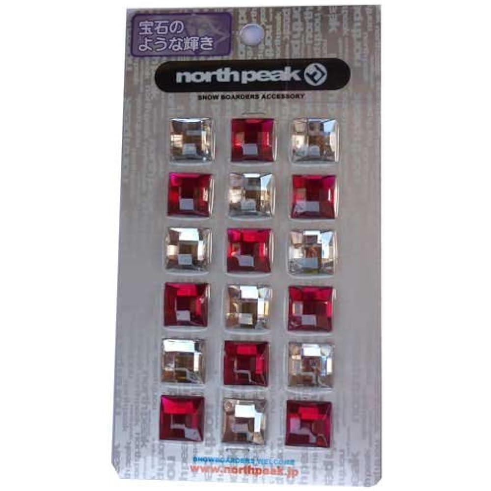 [North Peak] Deck Pad JEWEL NP-3267 BK/WT