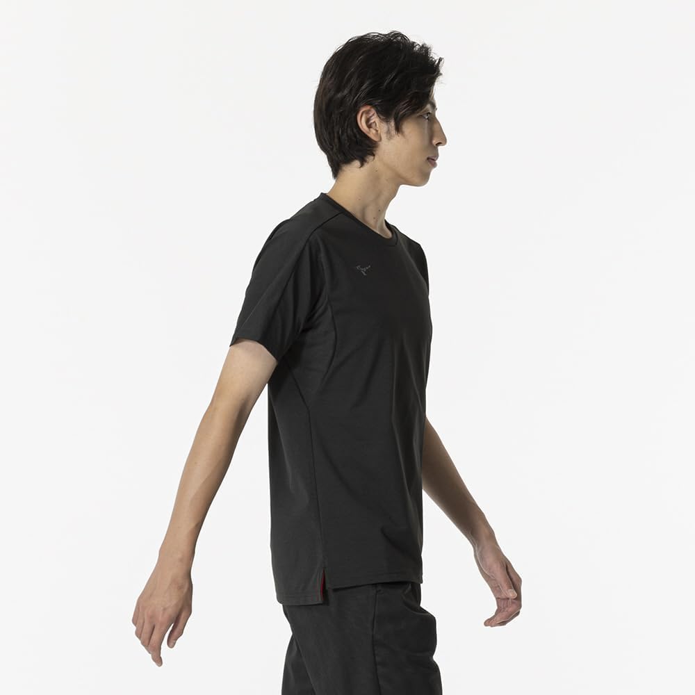 [Mizuno] Training Wear, Soft Dry, Short Sleeve T-Shirt, Sweat Absorbent, Quick Drying, UPF50+ 32MAB023 Men's