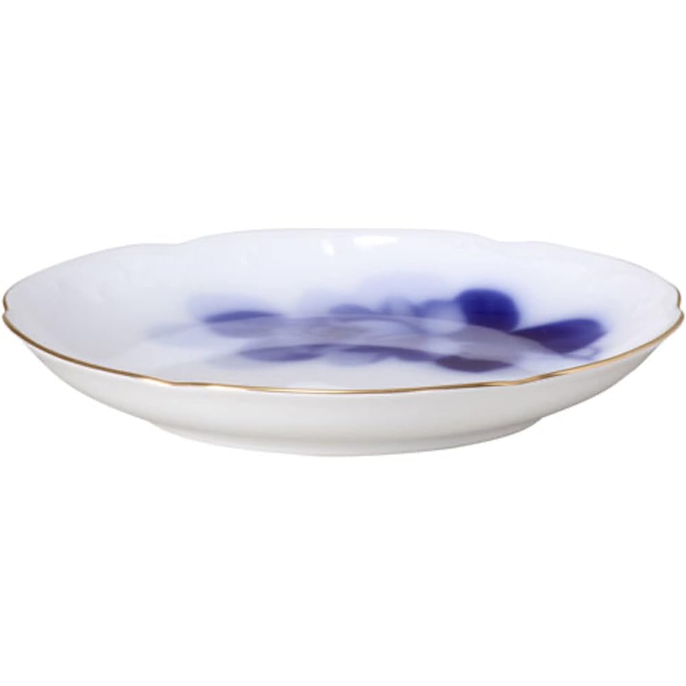 Okura Toen Blue Rose (8211) 15cm plate pair set 54HR/8211