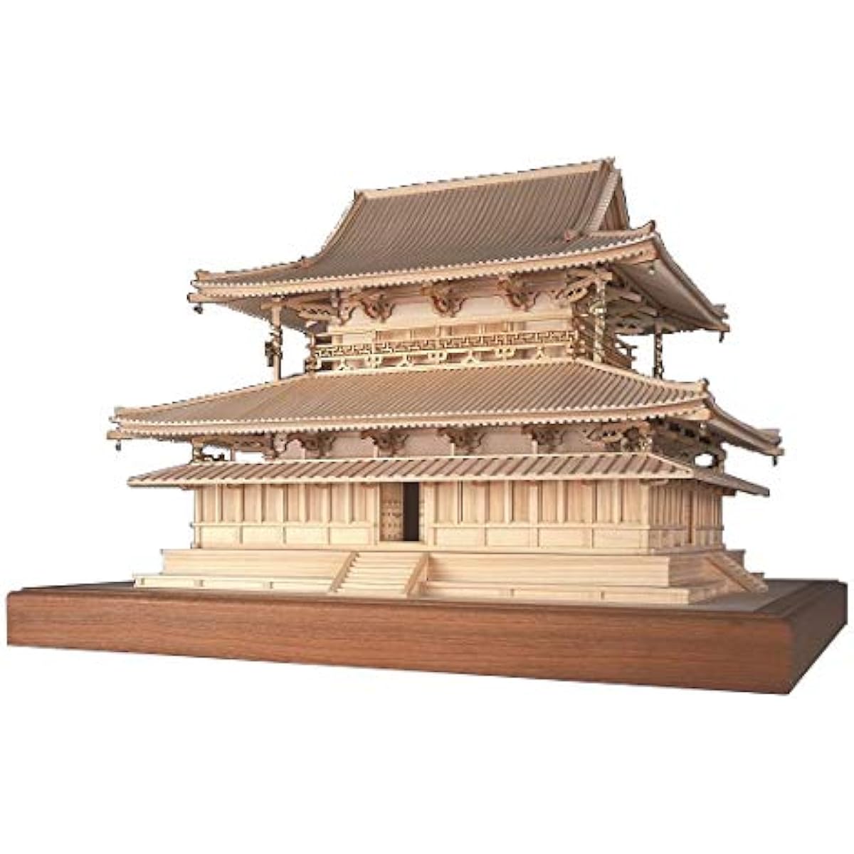 Woody Joe 1/75 Horyuji Temple Kondo Wooden Model Assembly Kit