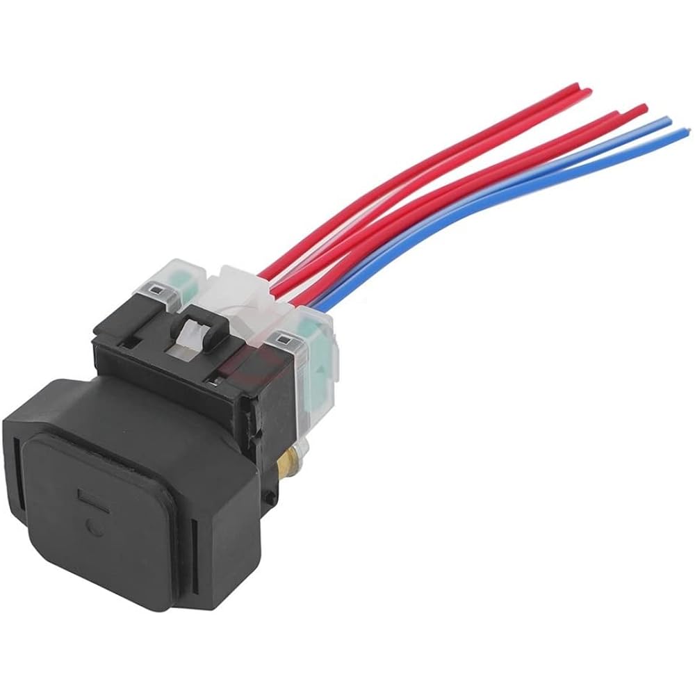 Motorcycle Starter Relay Motorcycle Electric Starter Solenoid Relay & Amplifier Plug for Yamaha 1100 XVS1100 V Star Custom Classic XV1700 Roadster Midnight