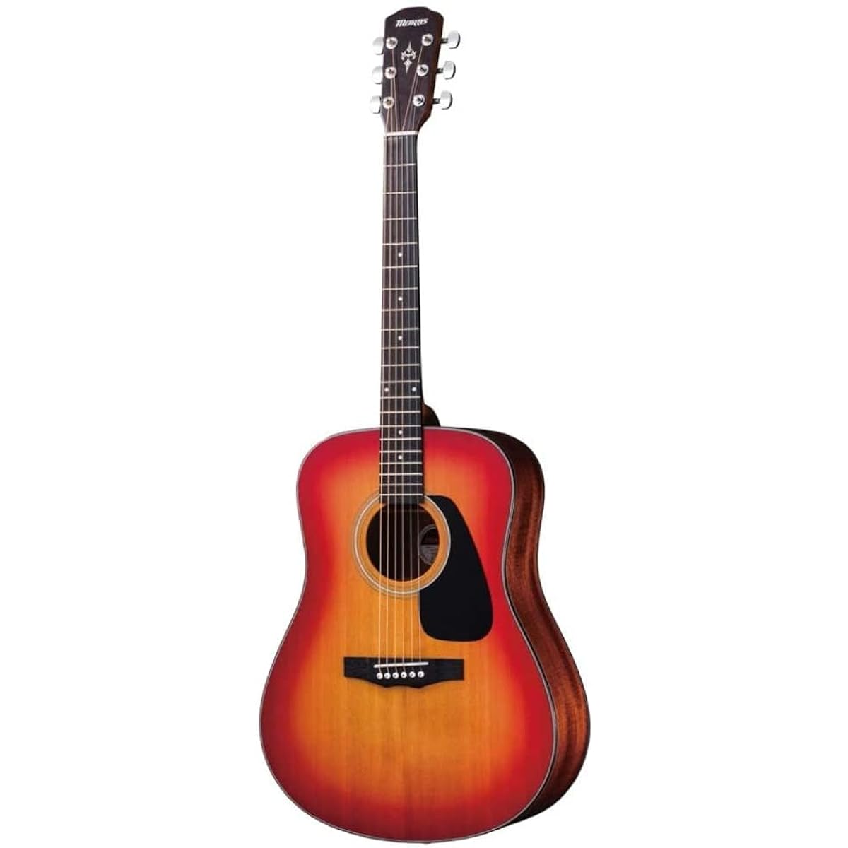 Morris M-020 CS Cherry Sunburst Morris Dreadnought Size Acoustic Guitar Acoustic Guitar Beginner Outlet