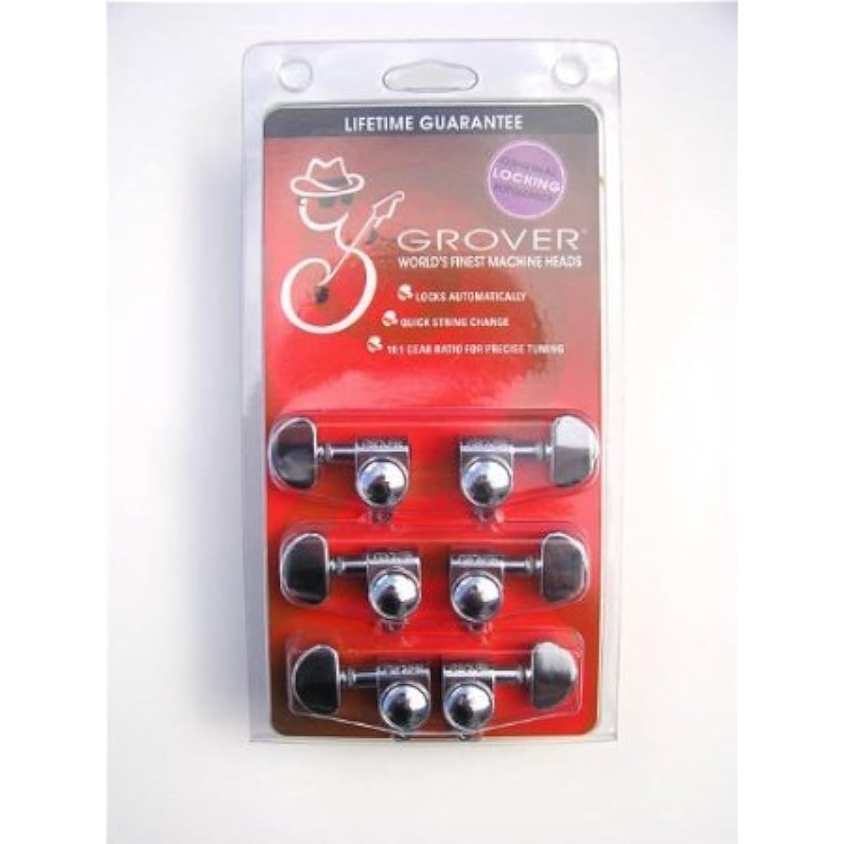 [Parallel import goods] Grover 106C Rotomatic Self-Locking Machine Heads, Chrome