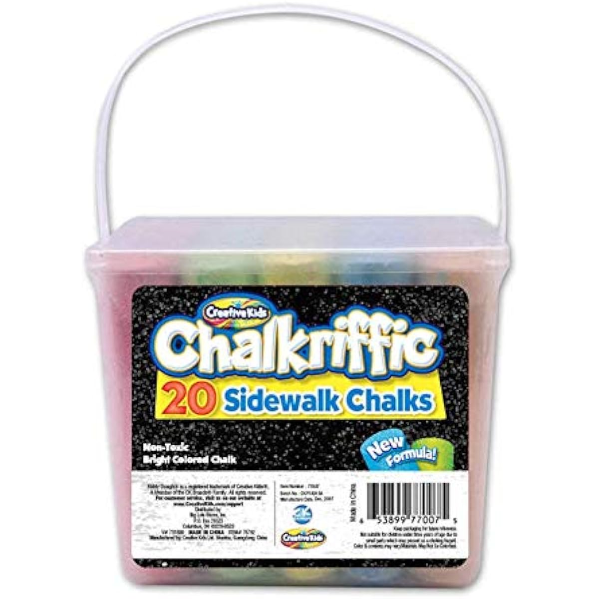 Creative Kids Chalkriffic Jumbo Chalk Set of 20