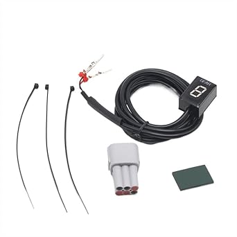 Speed Display Meter Waterproof 1-6 Lever Gear Position Display Plug & Renew Motorcycle Speed Counter ECU Engine for Suzuki Boulevard C50 Bandit