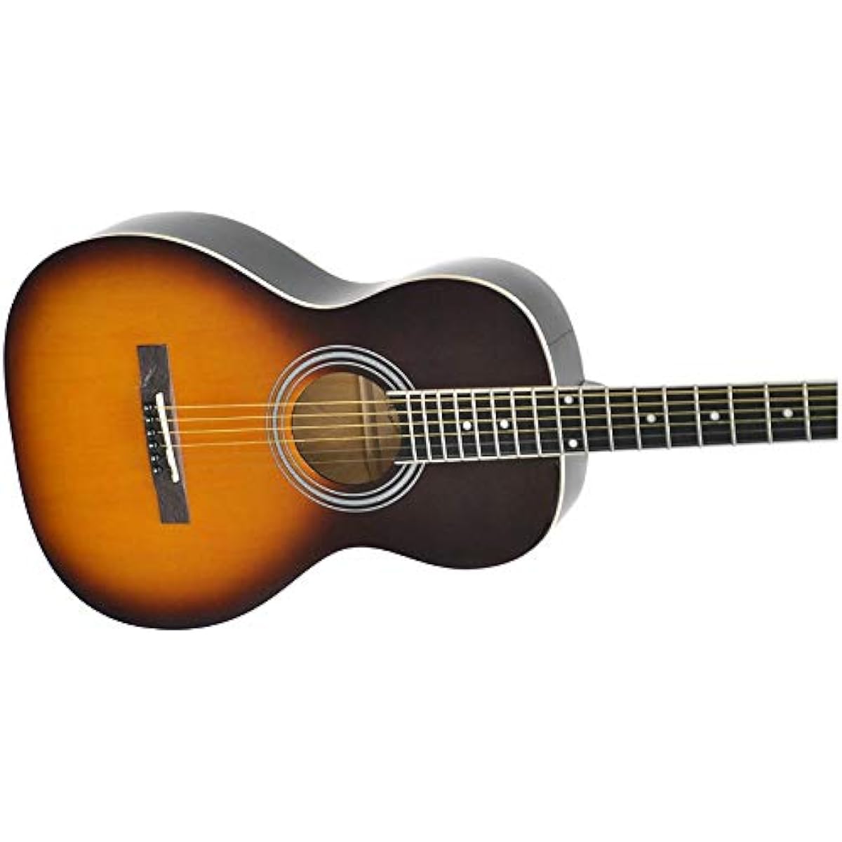 PLAYTECH Acoustic Guitar Single O Type ZP18 Sunburst