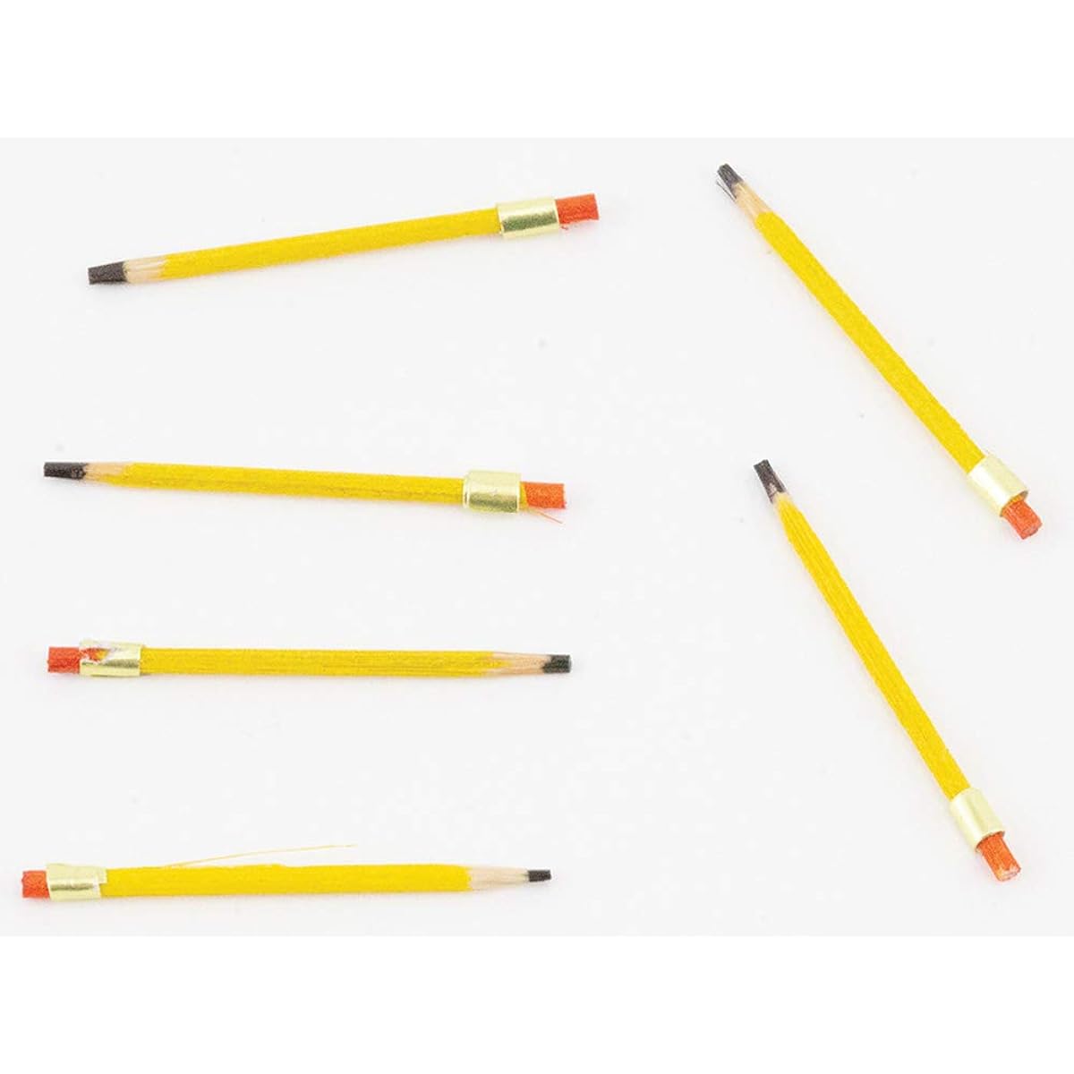 Dollhouse Miniature Pencil 6 Pack