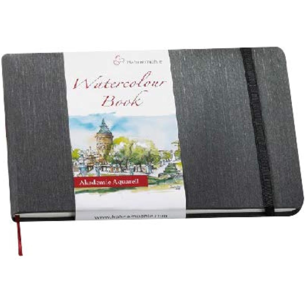 Hahnemühle Travel Book Watercolor Paper 200g 30 Sheets Binding 60 Pages Notebook-style Sketchbook (A4 Size Landscape)