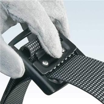 Tajima New Standard Safety Belt Torso Belt M Size Dot White BAM125-DWH Length 125cm Lightweight aluminum finger buckle that is easy to operate even with leather gloves Special thick nylon belt with strong waist