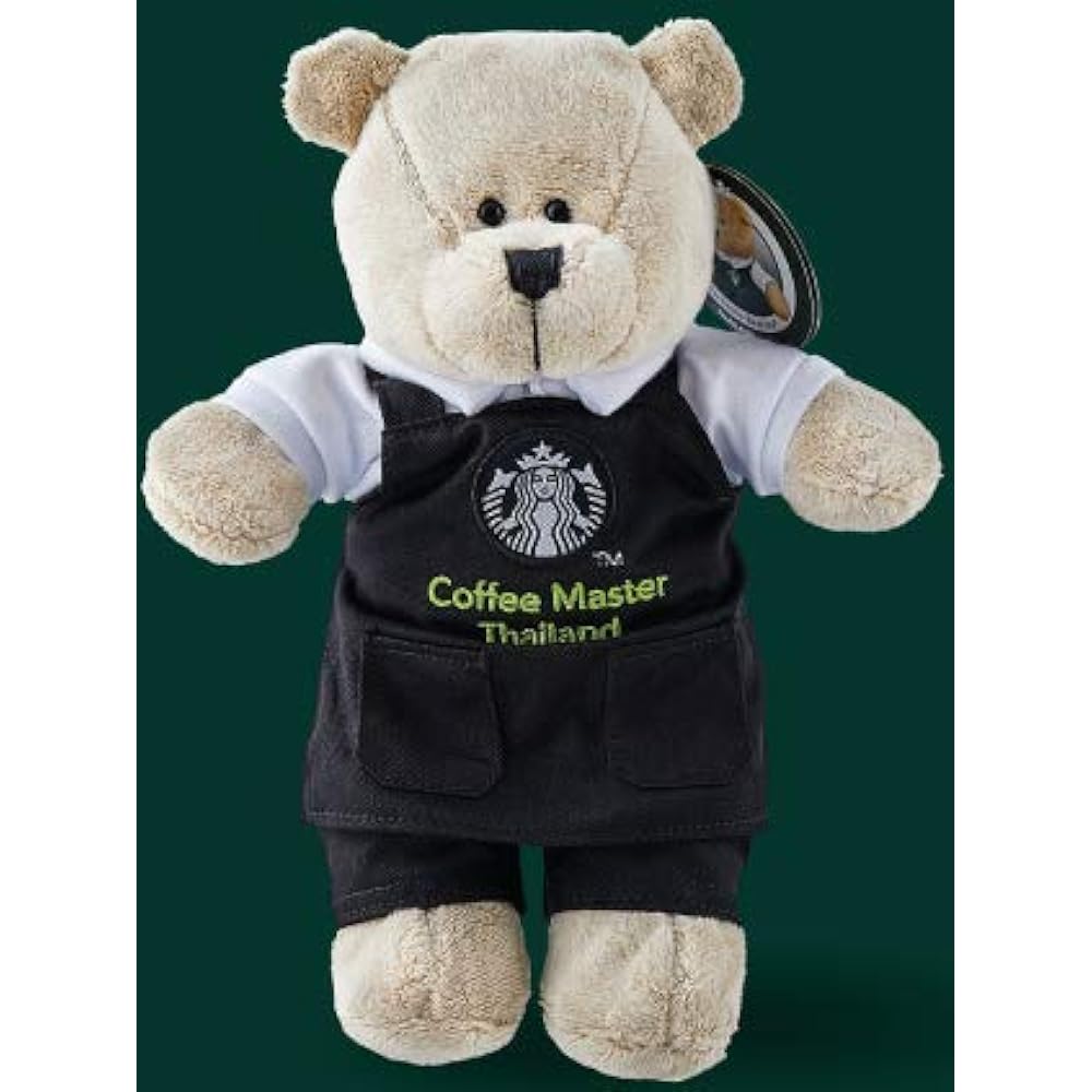 Overseas Starbucks Thailand Limited Bearista Black Apron [Parallel Import]