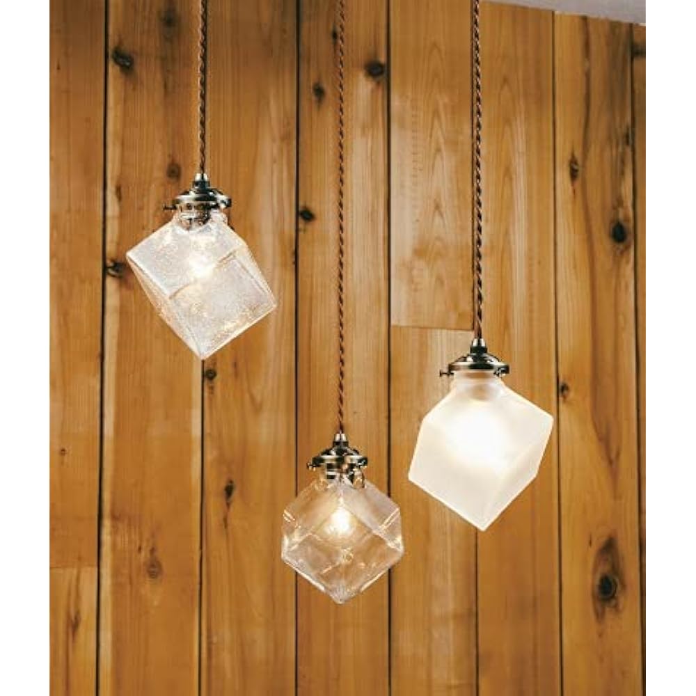 Interform Pendant Light LT-2656CL Quadrato Without Bulb/Sold Separately Clear Glass Antique