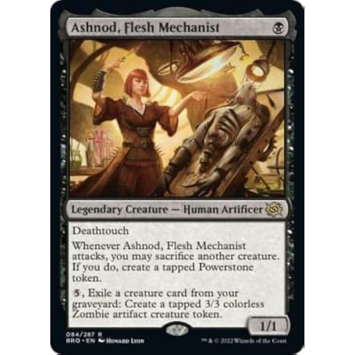 Magic: The Gathering – Fresh Mechanist Ashnord (084) – The Brothers War