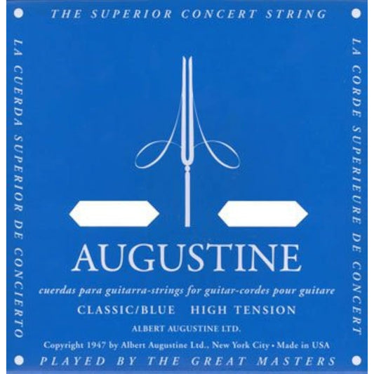 AUGUSTINE BLUE SET x 6 sets Augustine classical guitar strings, blue