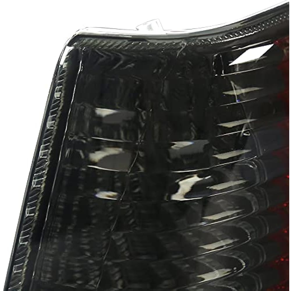 Spec-D Tuning Smoke Bumper Park & Signal Corner Light Amber Reflector 1993-1996 Jeep Grand Cherokee Left and Right Pair